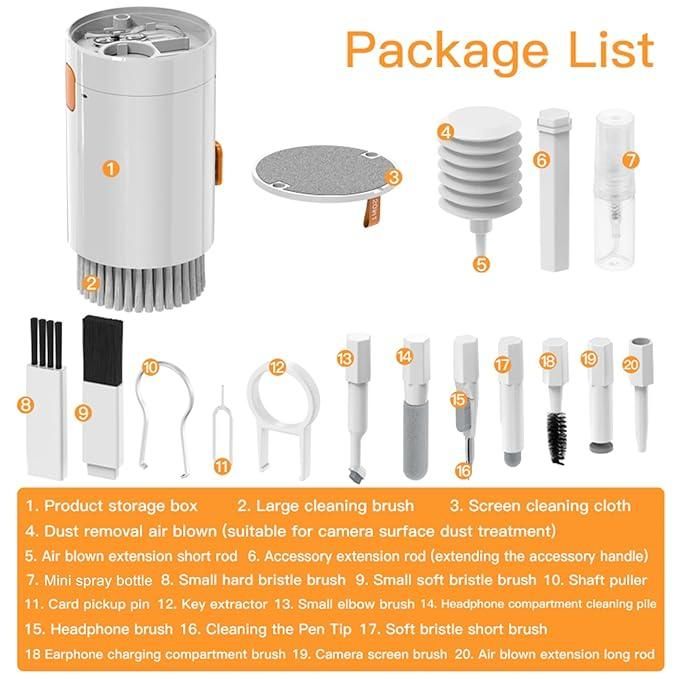 20-in-1 Cleaner Kit for Airpods, Laptop,Leairot Cleaning Kit